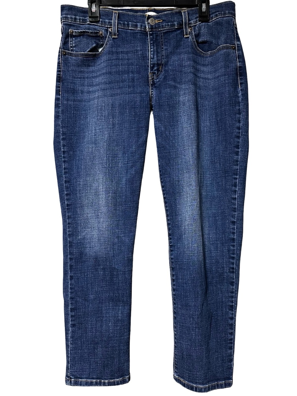 Levi’s Blue Denim Boyfriend Jeans Size 31 Relaxed Comfy Cotton Casual Everyday